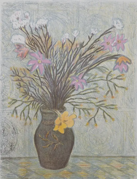 «Осенний букет», 1983 г., Айзенштадт Елизавета Ефимовна, художник, купить картину.