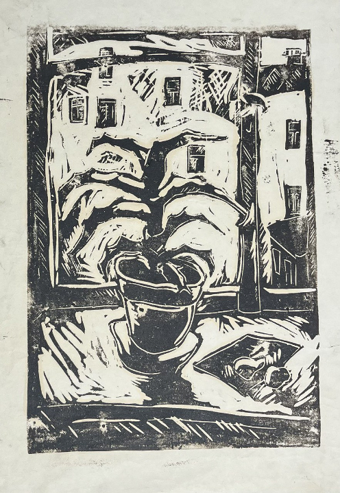 «Натюрморт.Окно»,В.И.Рахина