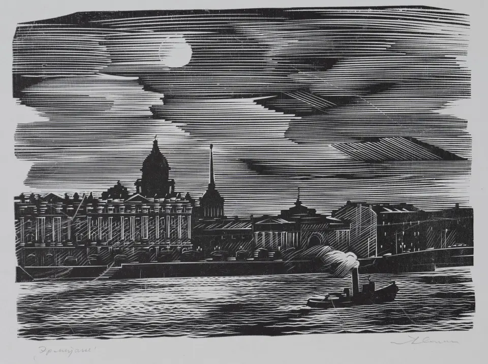 «Эрмитаж», Ушин Андрей Алексеевич, художник, купить картину.