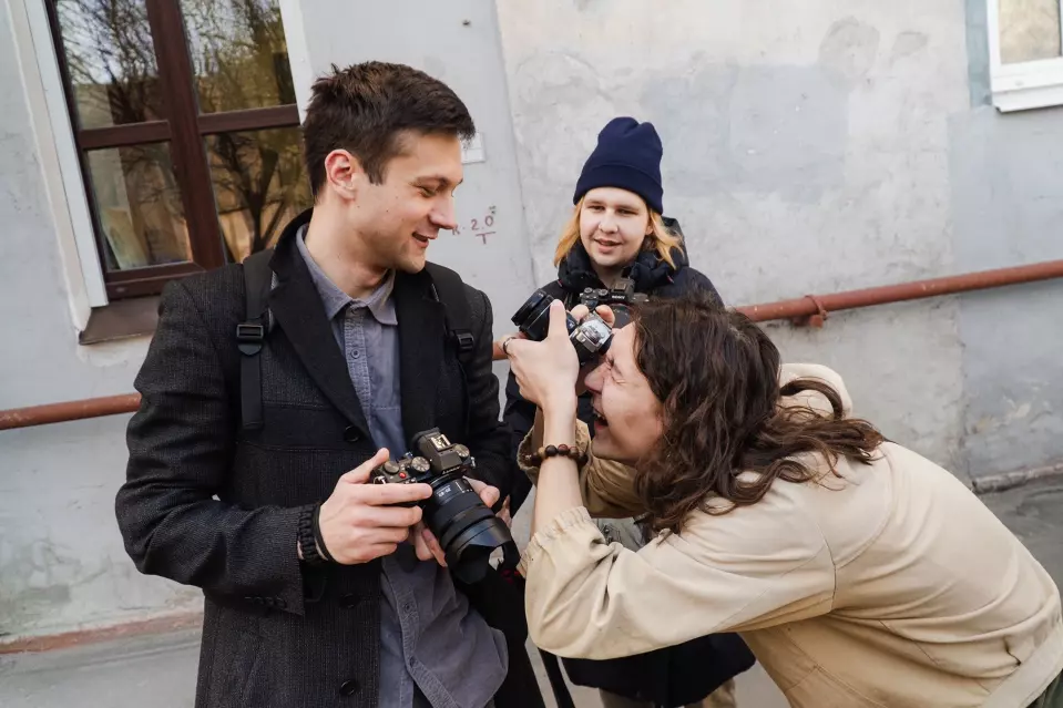 «Товарищи по цеху», Авдотья Благовещенская, фото, фотография, галерея ОПХ, выставка ЯТАКВИЖУ!