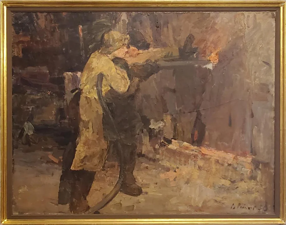 «Продувка мартеновской печи»