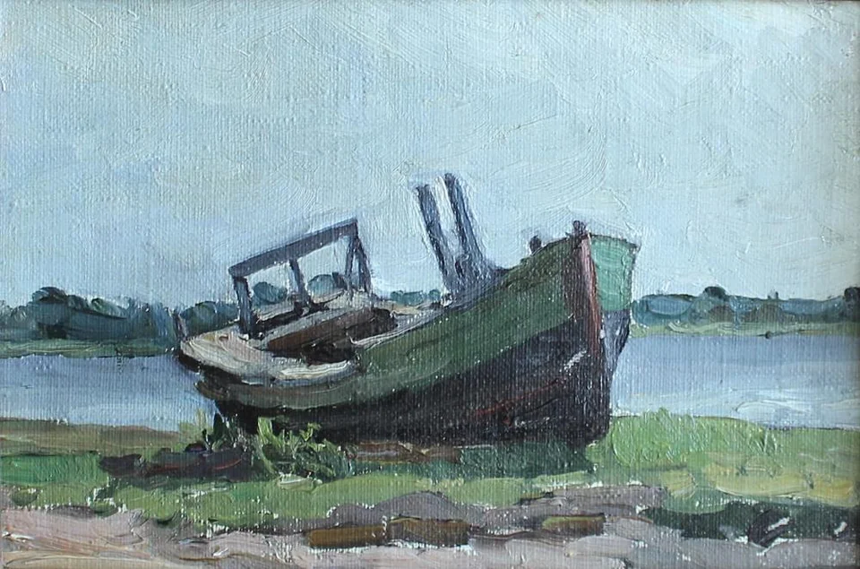 «Баркас», Альберти Пётр Филиппович, художник, купить картину
