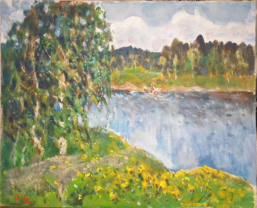 &laquo;Летом&raquo;, Еремин Алексей Григорьевич, художник, купить картины