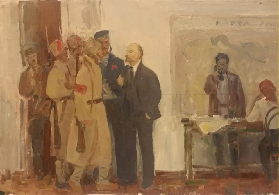 «Ленин и красноармейцы»