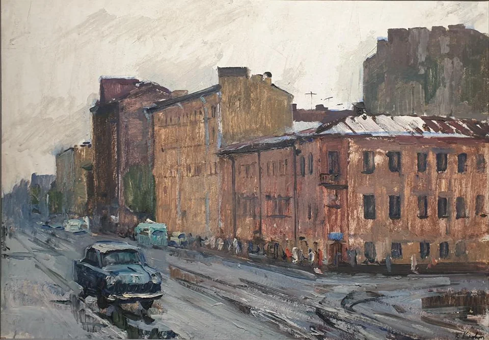 «Городской пейзаж. Лиговка»