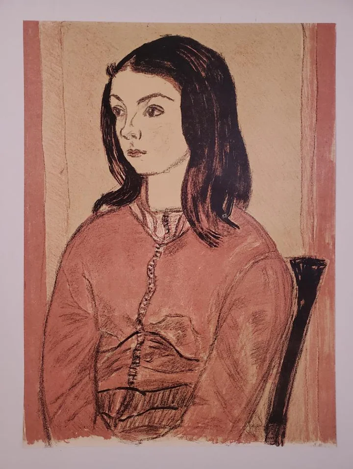 «Портрет девушки», Айзенштадт Елизавета Ефимовна, художник, купить картину

