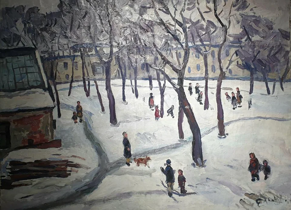«Зима. Академический сад»