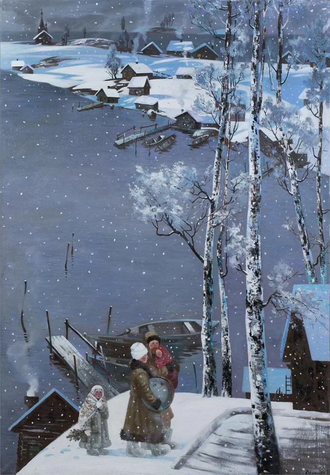 «Банный день», Архипова Оксана Владимировна, художник, купить картину