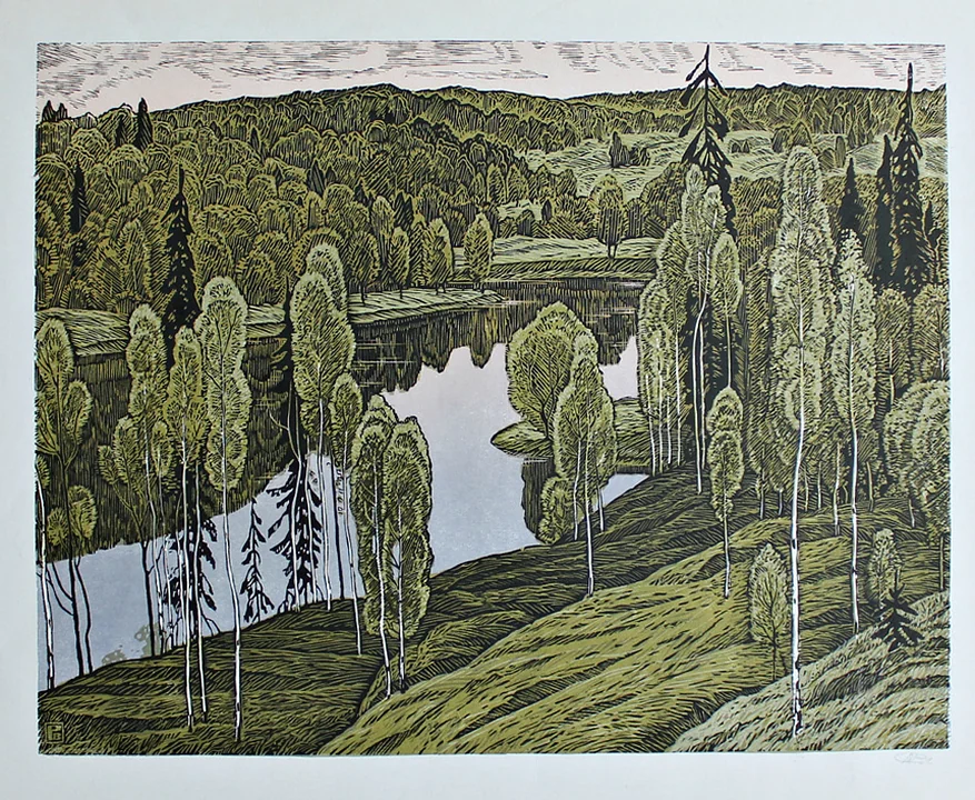 lot 129. «Российский пейзаж»