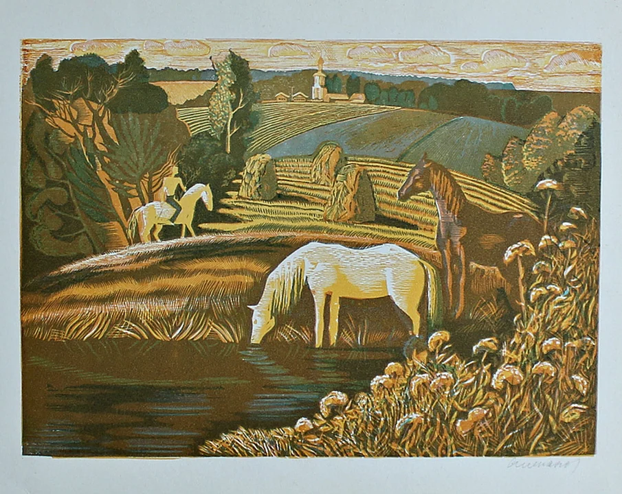 lot 141. «У водопоя»