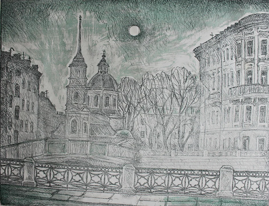 lot 62. «Петербургская белая ночь»