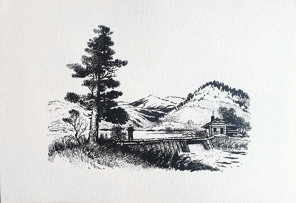 lot 8. «Пейзаж»