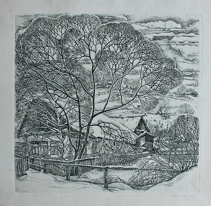 lot 176. «Зимний день»