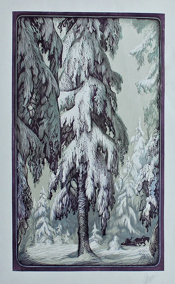 «Зимний лес»