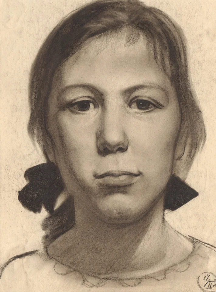 lot 222. «Портрет девочки»
