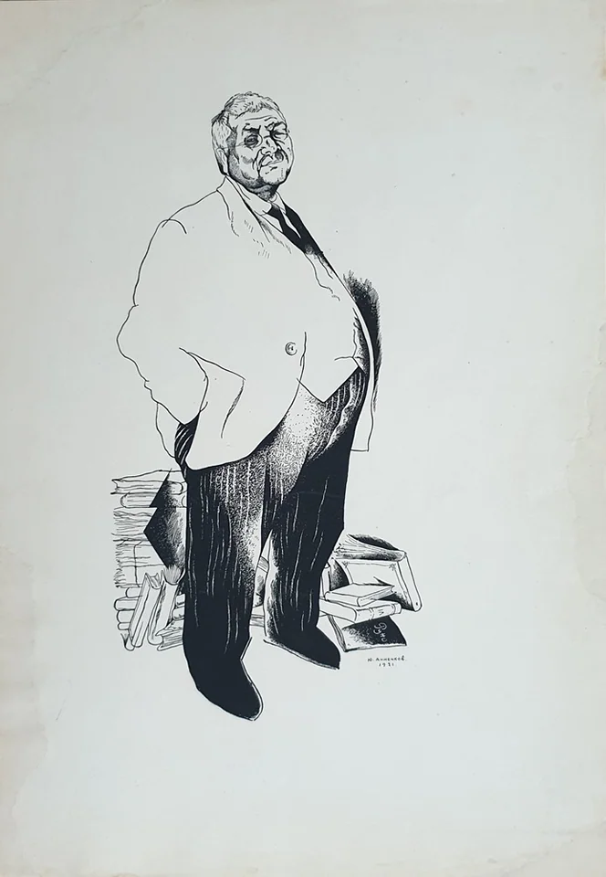  «Портрет Щеголева», Анненков Юрий Павлович, художник, купить картину