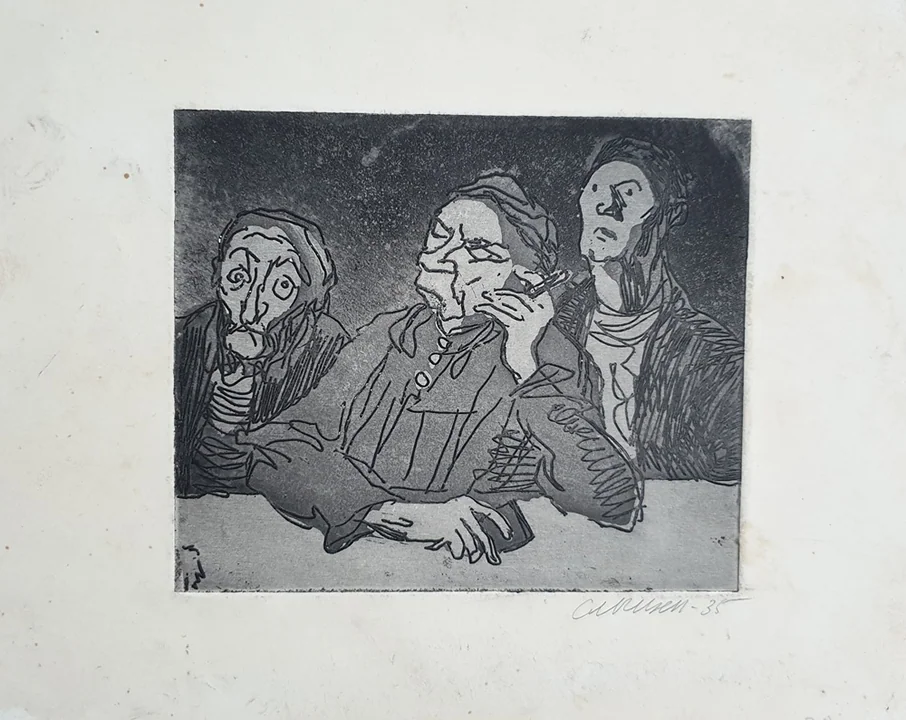 lot 115. «Раздумье»