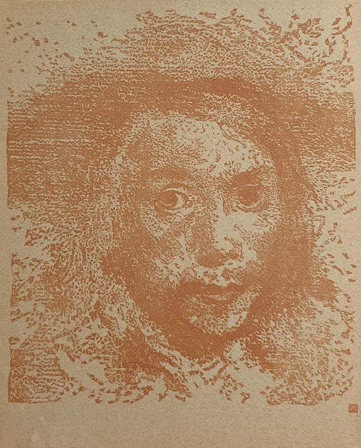 lot 34. «Портрет с рисунка Д.Веласкеса»