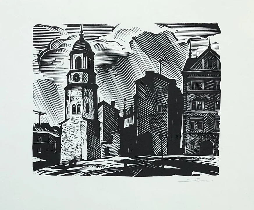  «Выборг»,Ушин А.А., художник, купить картину, купить
