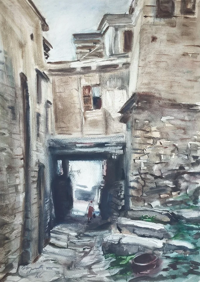 lot 167. «Старая улица в Кубачах»