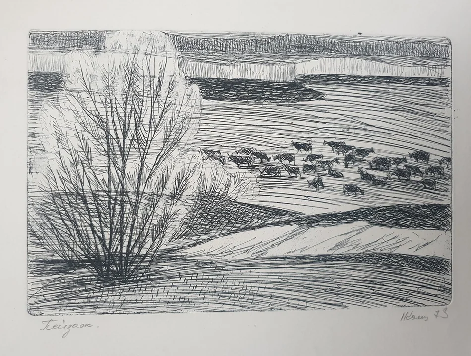 lot 117. «Пейзаж»