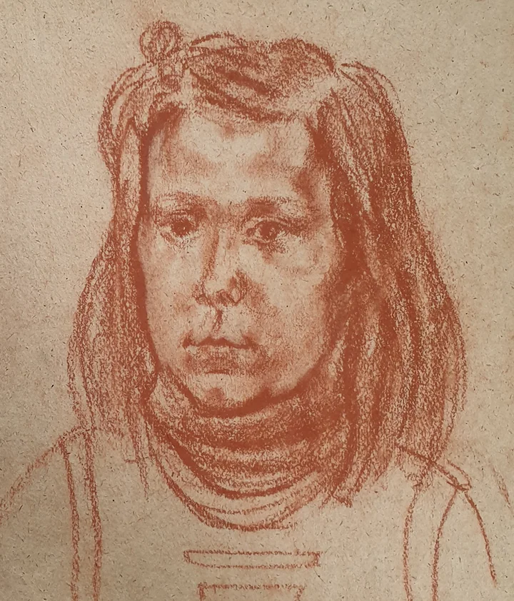 lot 100. «Портрет девочки»