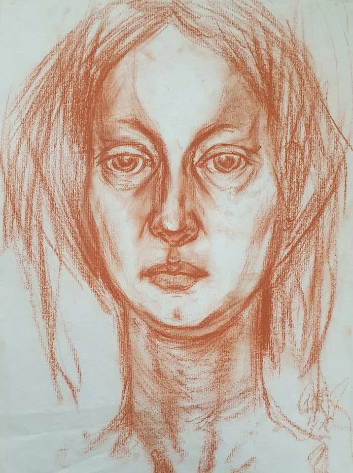 lot 102. «Портрет девушки»