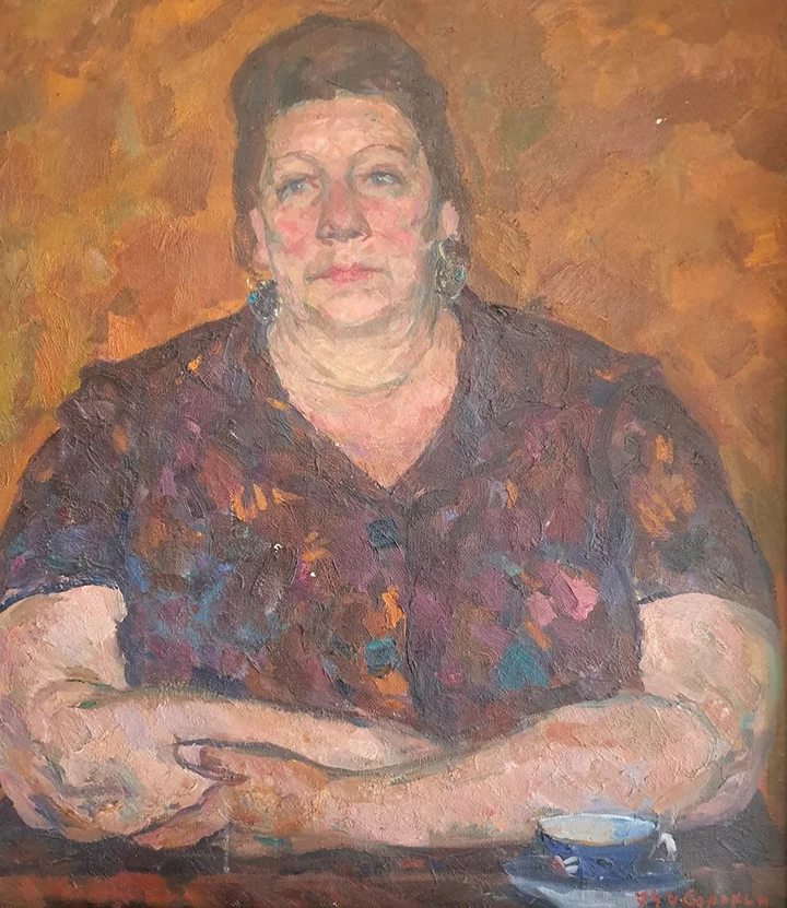 lot 186. «Портрет Устиновой Т.А.»