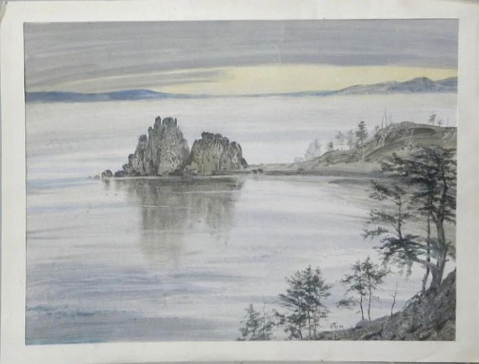 «Мыс Ольхон на Байкале», Андрей Блинов, художник, купить картину