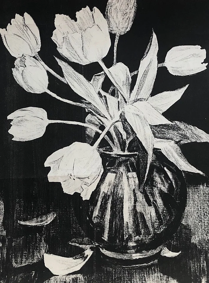 lot 29. «Натюрморт с тюльпанами»