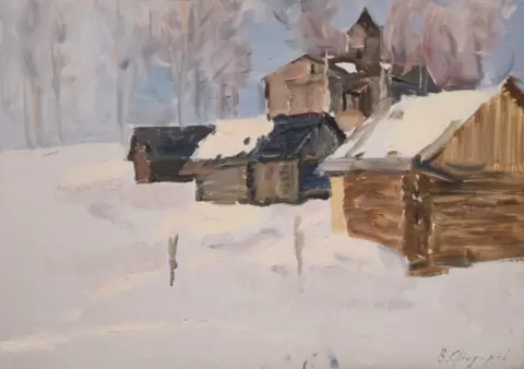 &laquo;Зимний пейзаж&raquo;, Федоров В.А., художник, купить картину