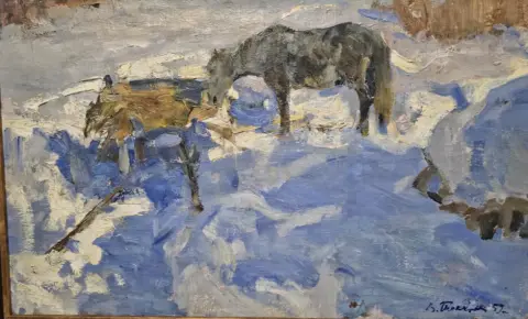 &laquo;Март. Синие тени&raquo;, Токарев В.Ф., художник, купить картину