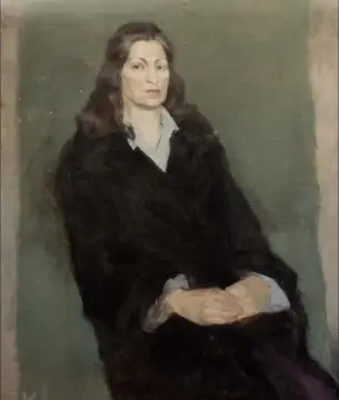 &laquo;Портрет&raquo;, Н.Х., художник, купить картину, художественная галерея, современное искусство, живопись маслом, продажа картин, картины современных художников, арт галерея