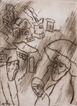 &laquo;Эстамп&raquo;, Каплан Анатолий Львович, живопись соцреализма, советская графика, купить этюд сесоюзных выставок, натюрморт СССР, пейзаж советских художников, жанровая картина 1950-1980, портрет эпохи оттепели, ленинградская школа живописи