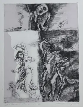 &laquo;Ювенильное море&raquo;, Смирнов Анатолий Сергеевич, художник, купить картину, купить, работы, графика, галерея ОПХ, аукцион